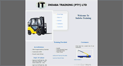 Desktop Screenshot of indabatraining.co.za